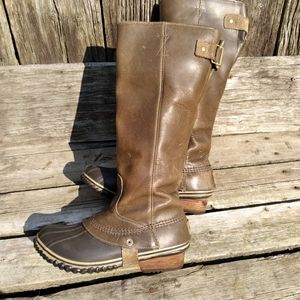 sorel slimpack riding boots